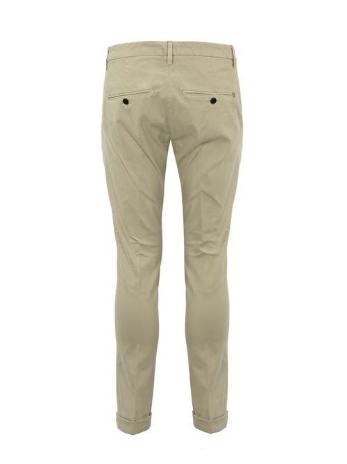 Pantalone Gaubert in cotone stretch beige DONDUP | UP235 GSE043U PTD020